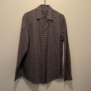 MENS JOHN VARVATOS COLLAR SHIRT